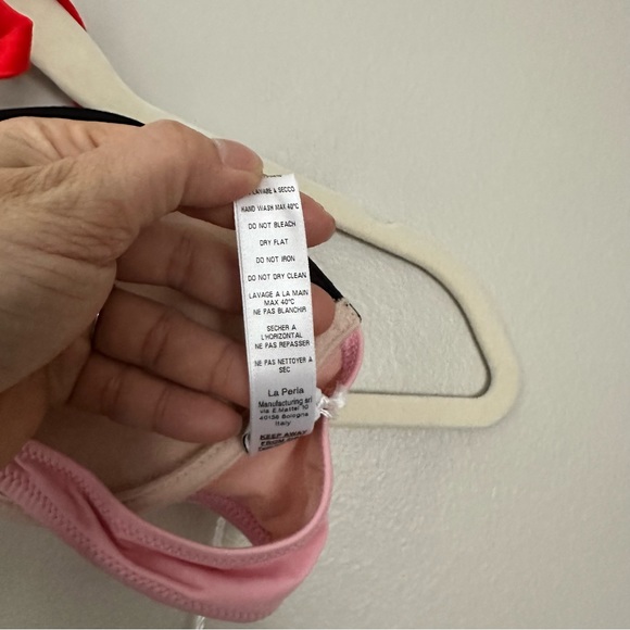 NWT La Perla Monokini Black/Blush/Red one piece - Picture 13 of 16